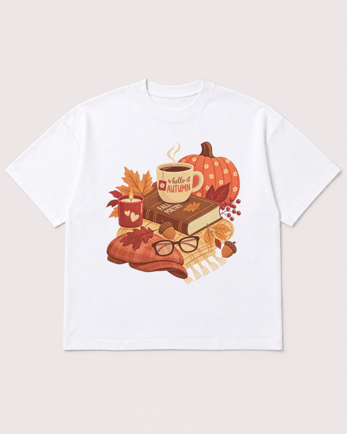 Mockup Boxy Heavyweight Tee White product