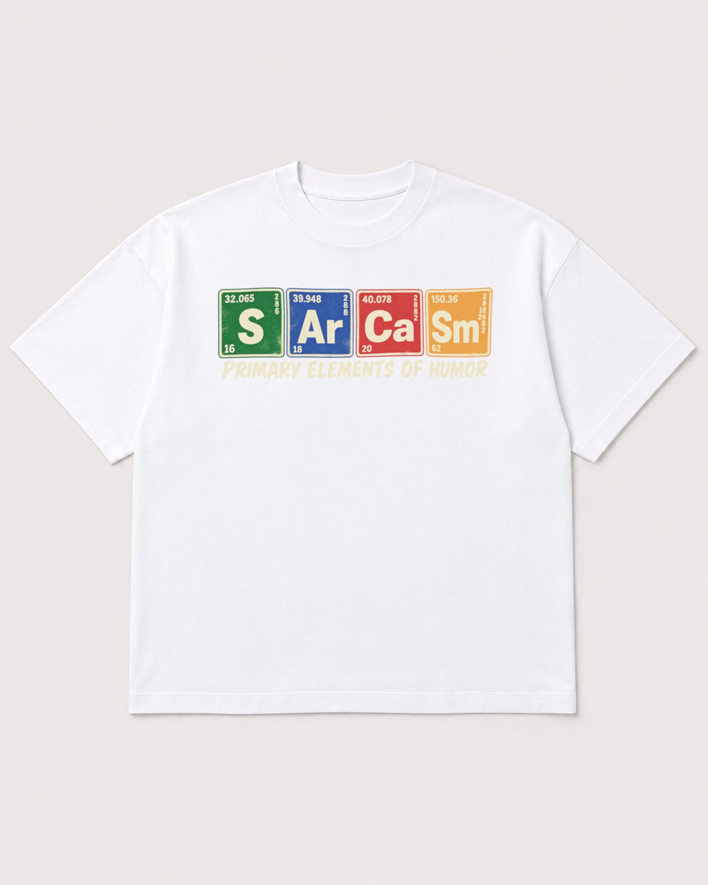 Mockup Boxy Heavyweight Tee White product