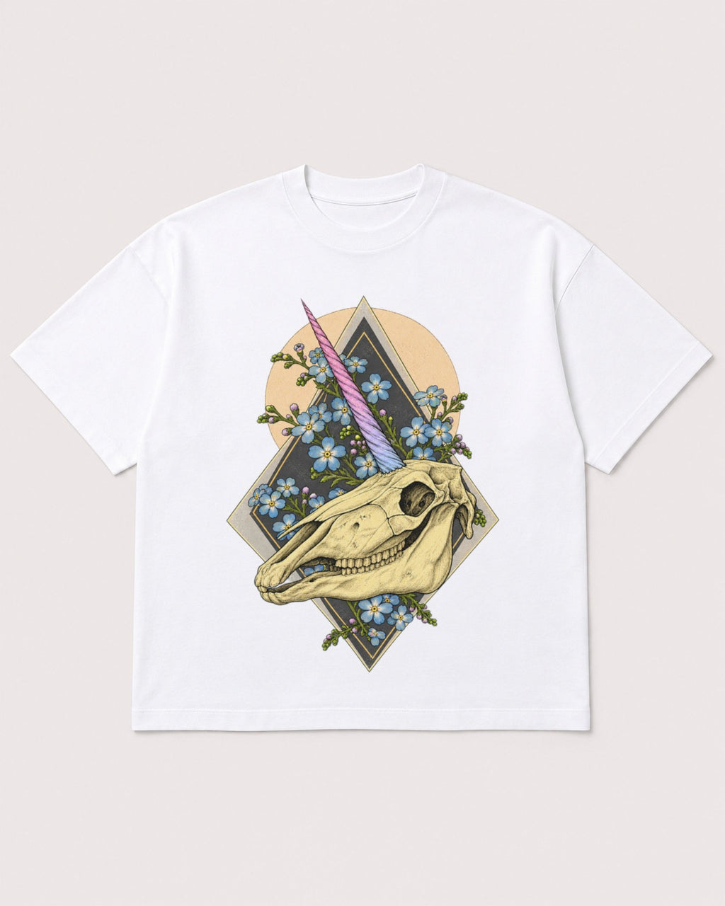 Mockup Boxy Heavyweight Tee White product