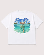 Mockup Boxy Heavyweight Tee White product