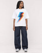 Mockup Boxy Heavyweight Tee White female full-body 04