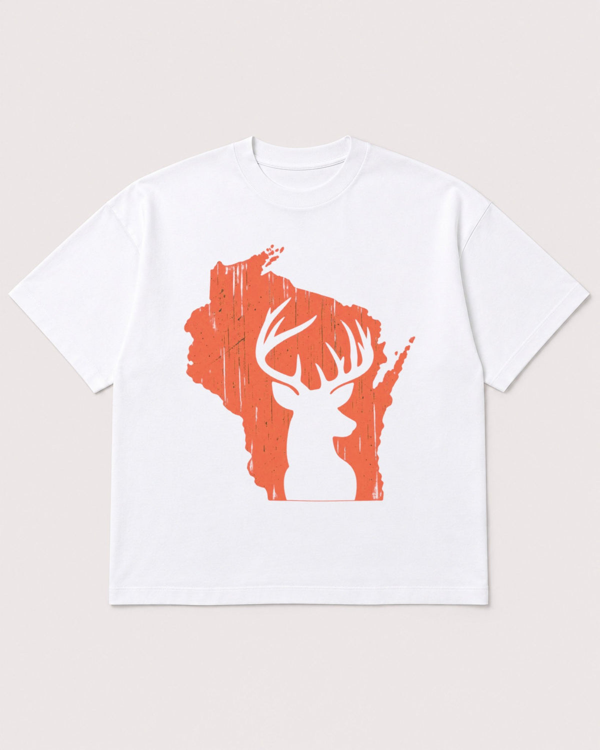 Mockup Boxy Heavyweight Tee White product