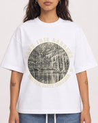 Mockup Boxy Heavyweight Tee White female close-up 06