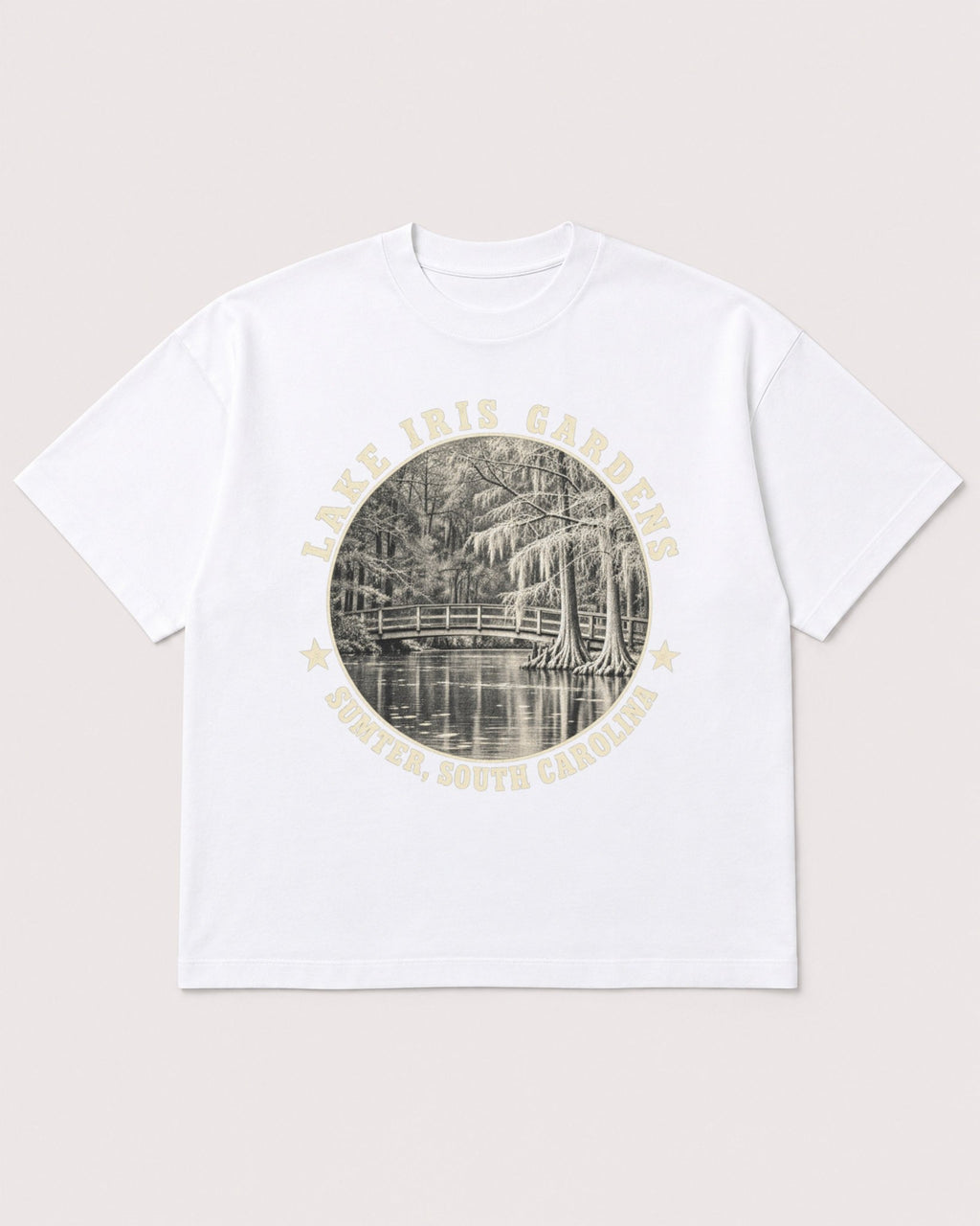 Mockup Boxy Heavyweight Tee White product