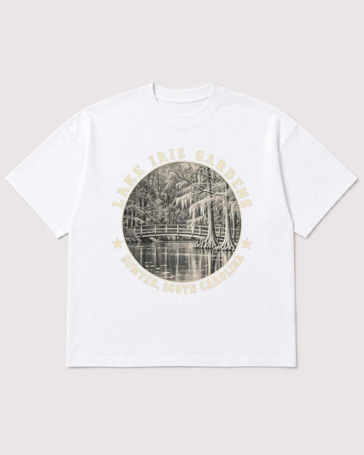 Mockup Boxy Heavyweight Tee White product