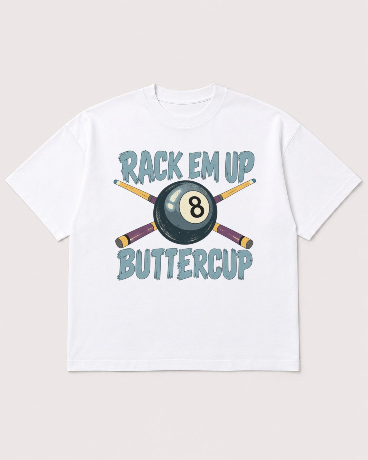 Mockup Boxy Heavyweight Tee White product