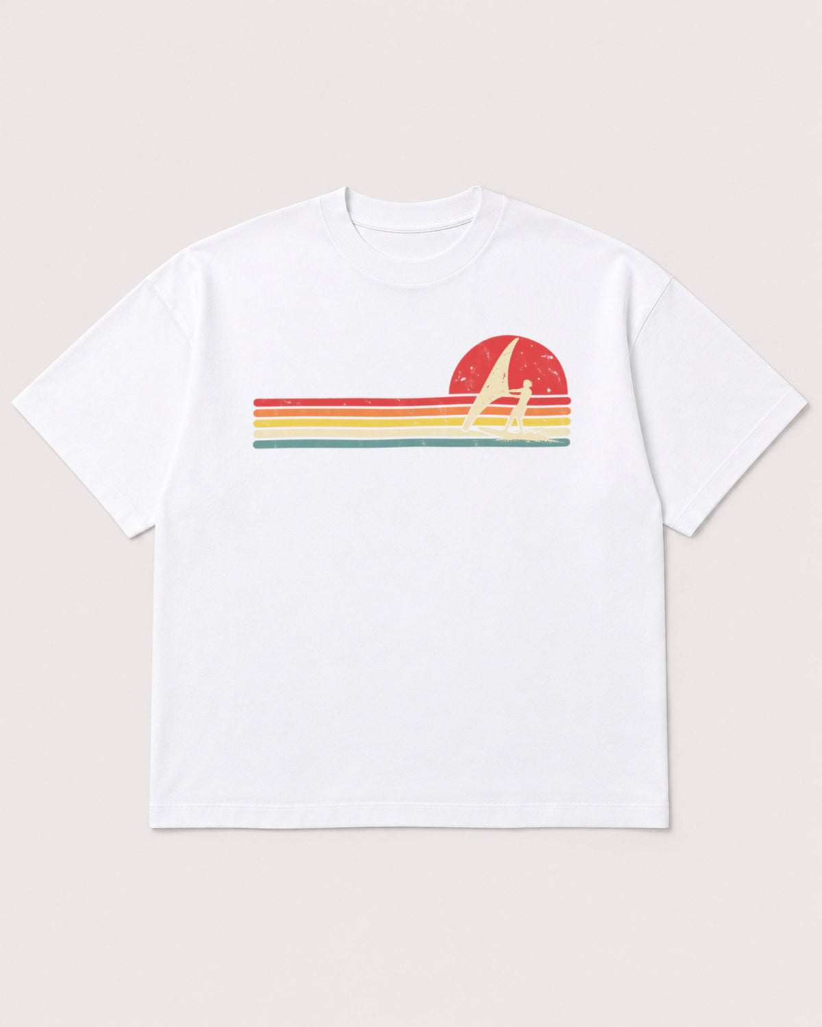 Mockup Boxy Heavyweight Tee White product