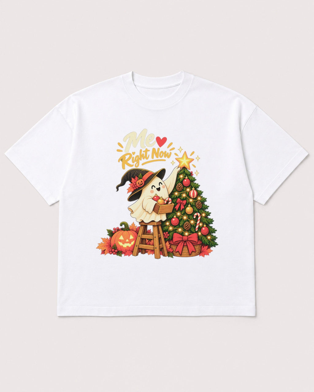 Mockup Boxy Heavyweight Tee White product