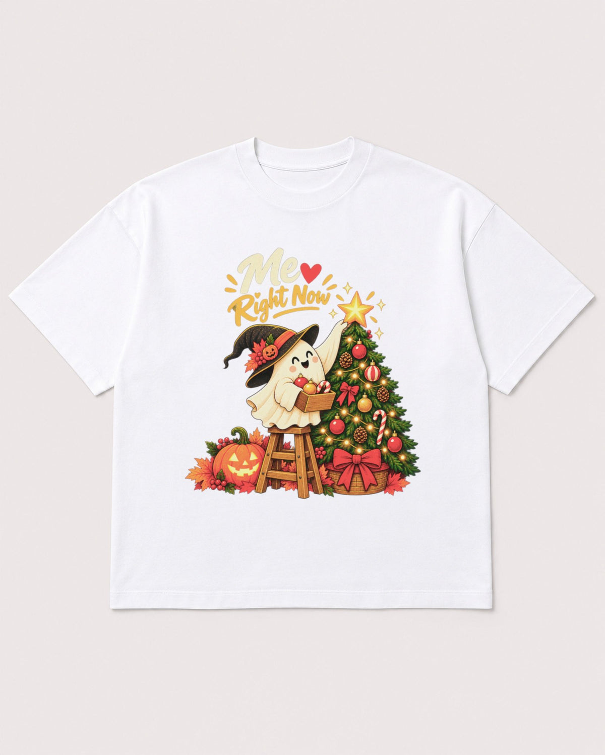Mockup Boxy Heavyweight Tee White product