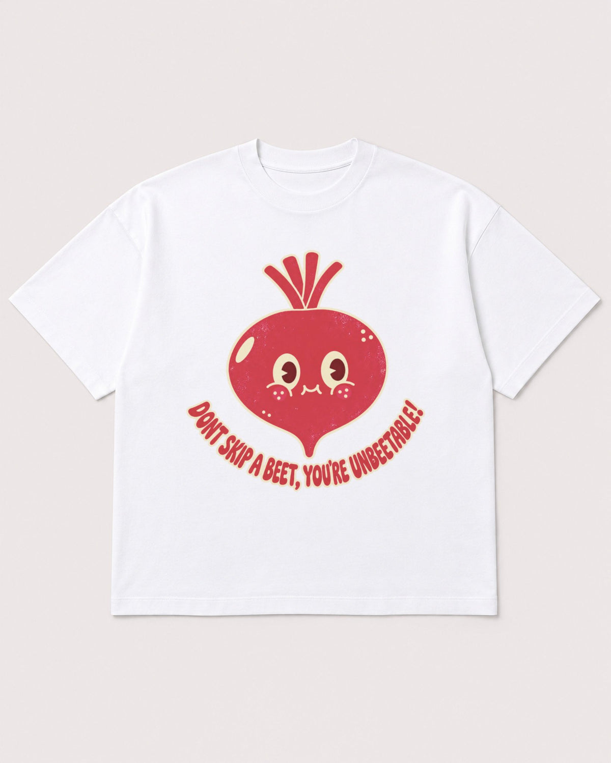 Mockup Boxy Heavyweight Tee White product