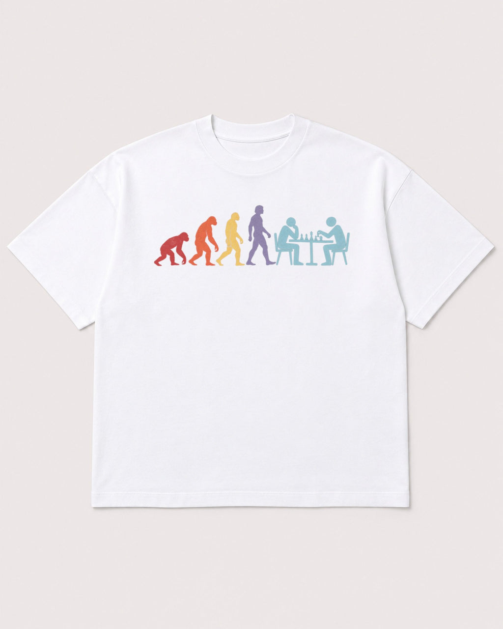 Mockup Boxy Heavyweight Tee White product