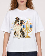 Mockup Boxy Heavyweight Tee White female close-up 09
