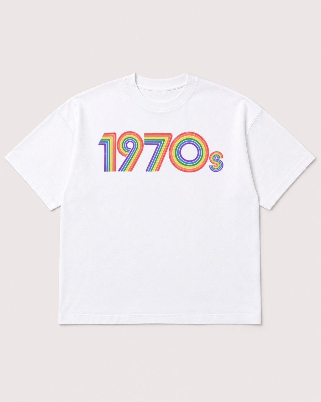 Mockup Boxy Heavyweight Tee White product