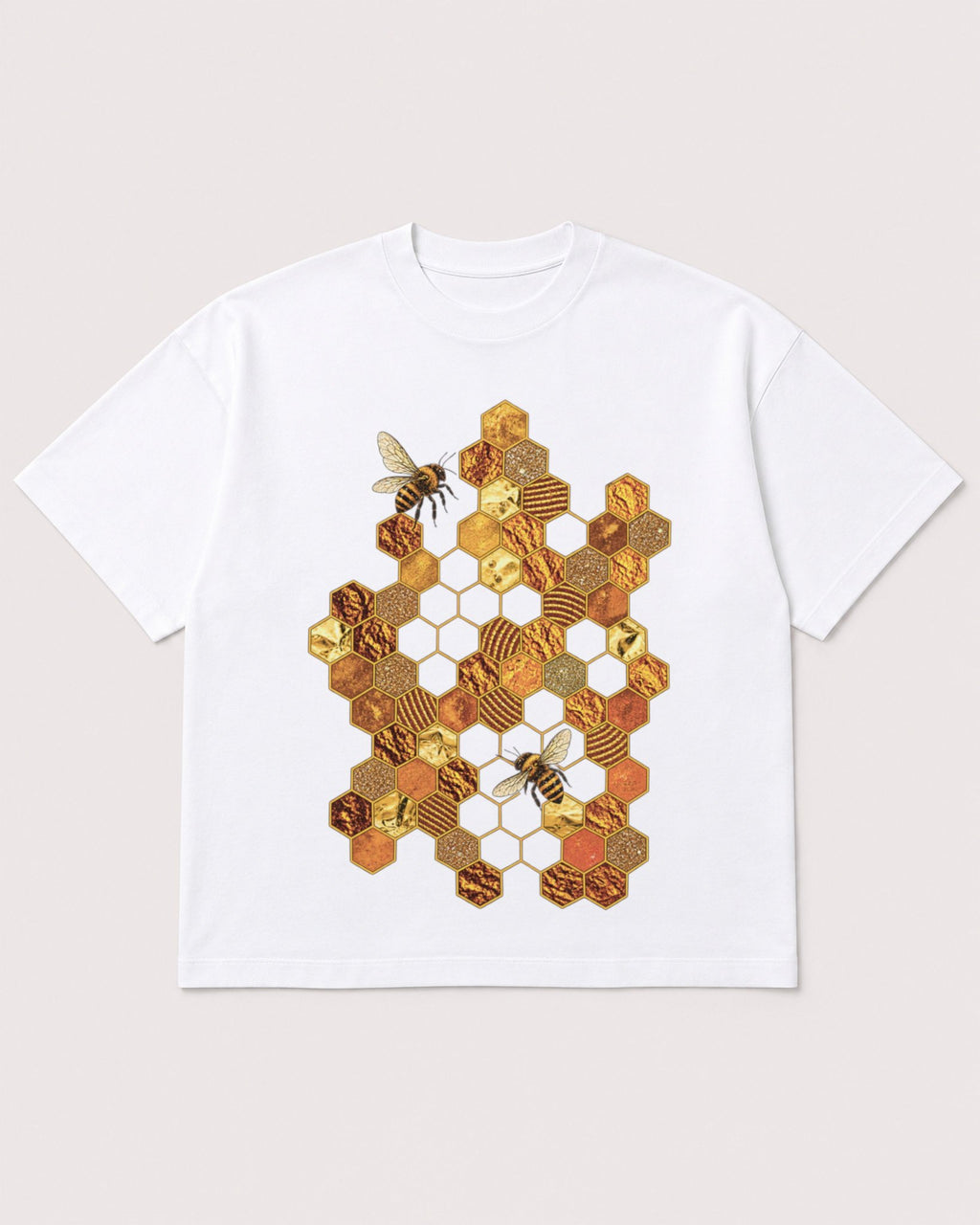 Mockup Boxy Heavyweight Tee White product