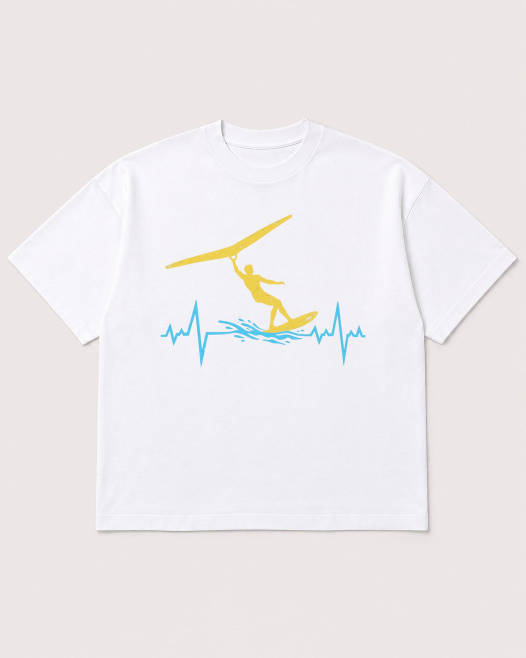 Mockup Boxy Heavyweight Tee White product
