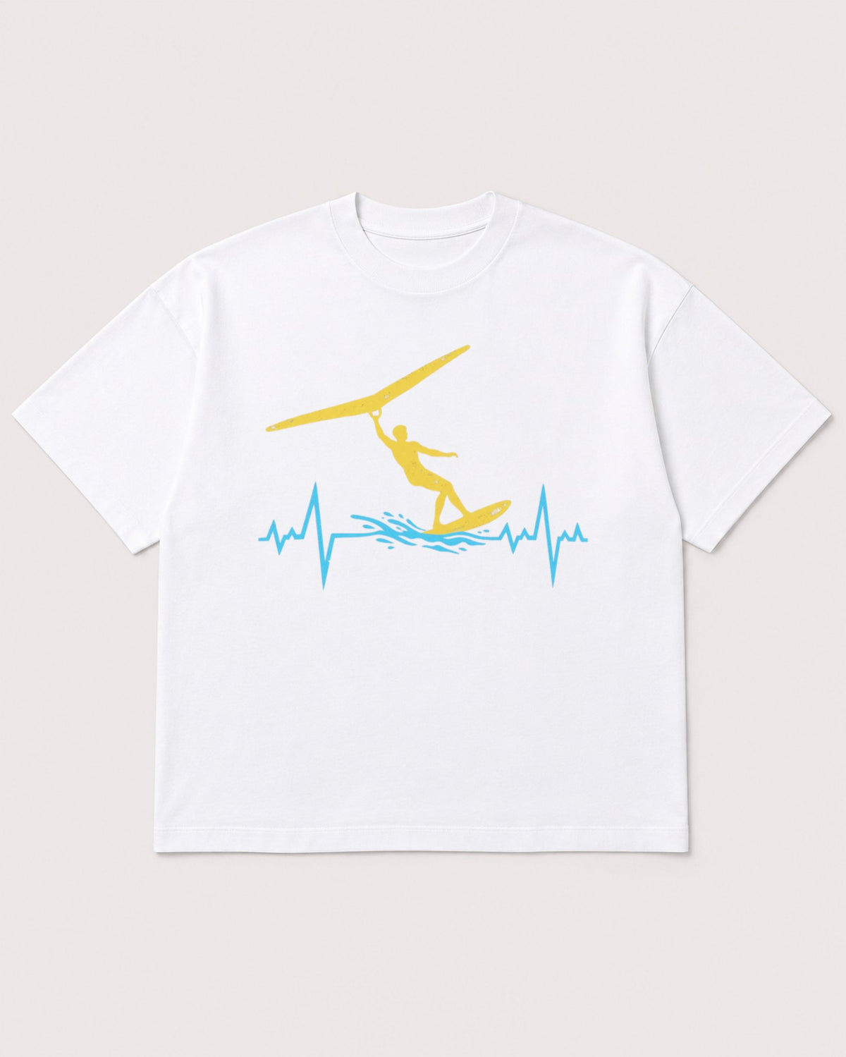 Mockup Boxy Heavyweight Tee White product