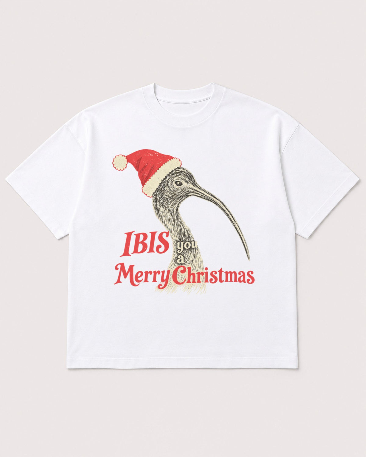Mockup Boxy Heavyweight Tee White product