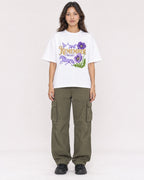 Mockup Boxy Heavyweight Tee White female full-body 02