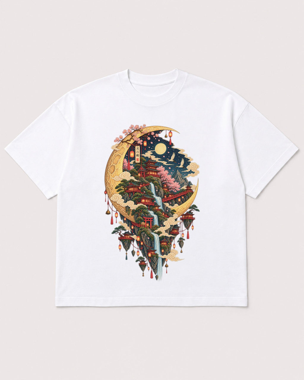 Mockup Boxy Heavyweight Tee White product
