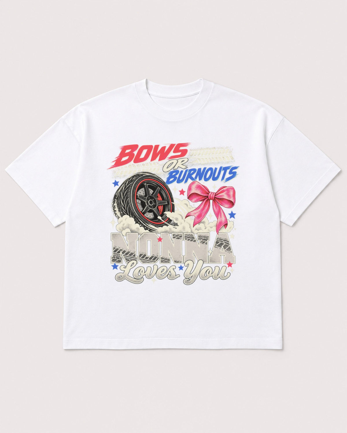 Mockup Boxy Heavyweight Tee White product