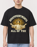 Mockup Boxy Heavyweight Tee Black male close-up 13