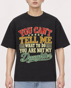 Mockup Boxy Heavyweight Tee Black male close-up 01