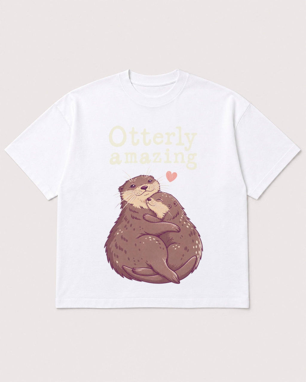 Mockup Boxy Heavyweight Tee White product