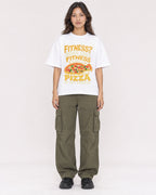 Mockup Boxy Heavyweight Tee White female full-body 02
