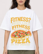 Mockup Boxy Heavyweight Tee White female close-up 02
