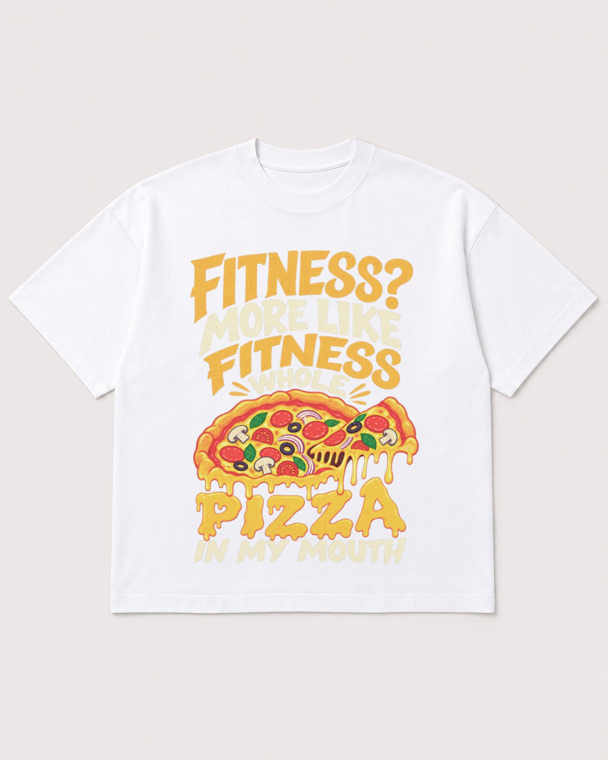 Mockup Boxy Heavyweight Tee White product