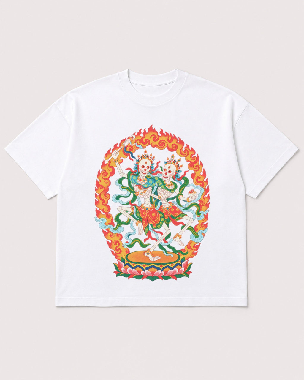 Mockup Boxy Heavyweight Tee White product