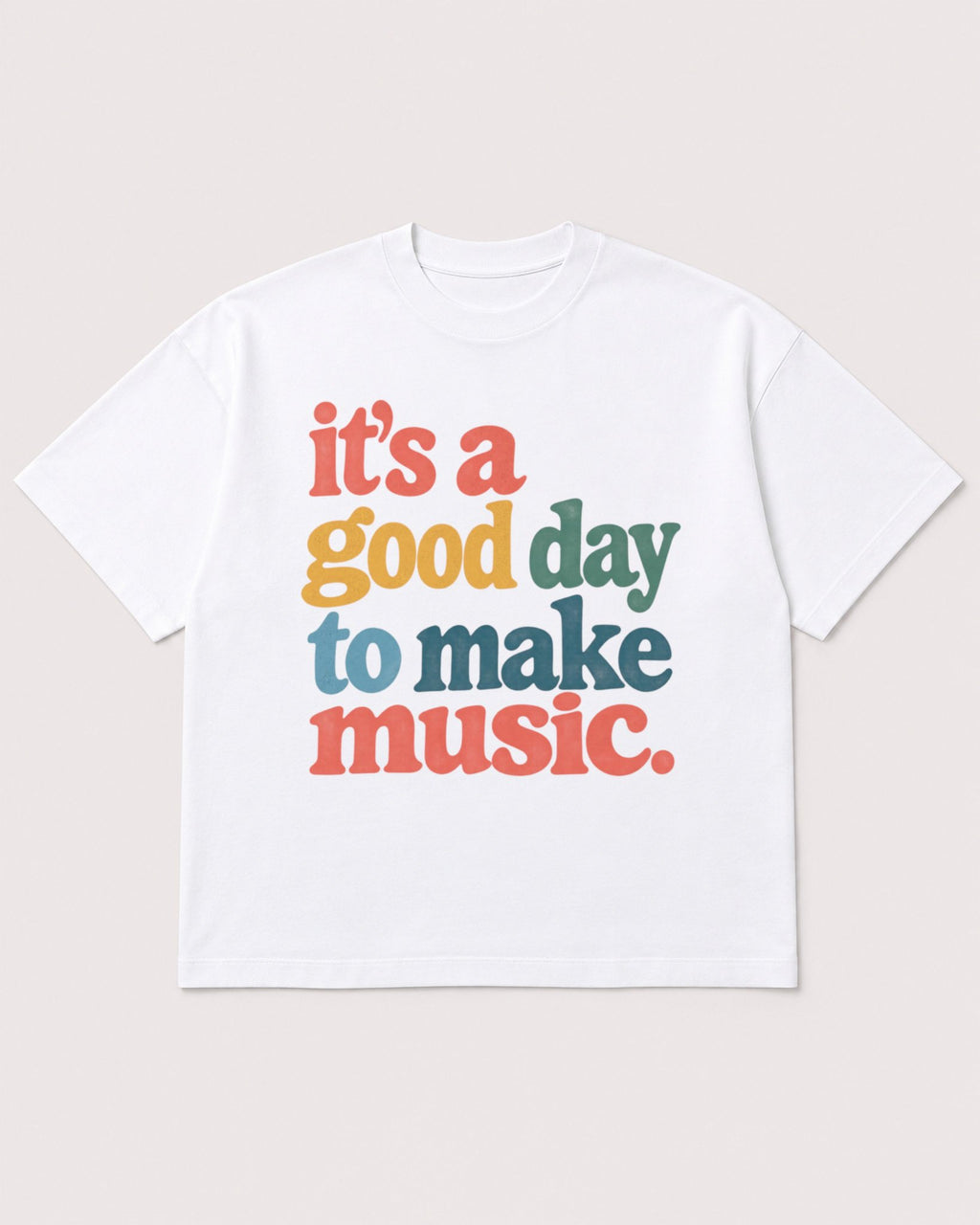 Mockup Boxy Heavyweight Tee White product