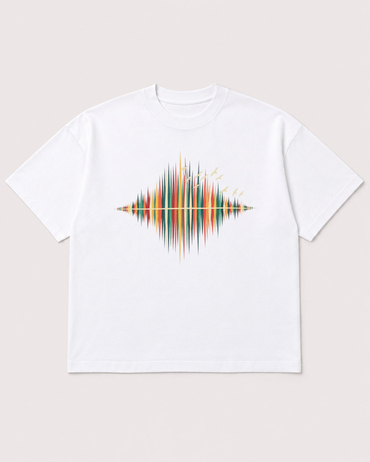 Mockup Boxy Heavyweight Tee White product