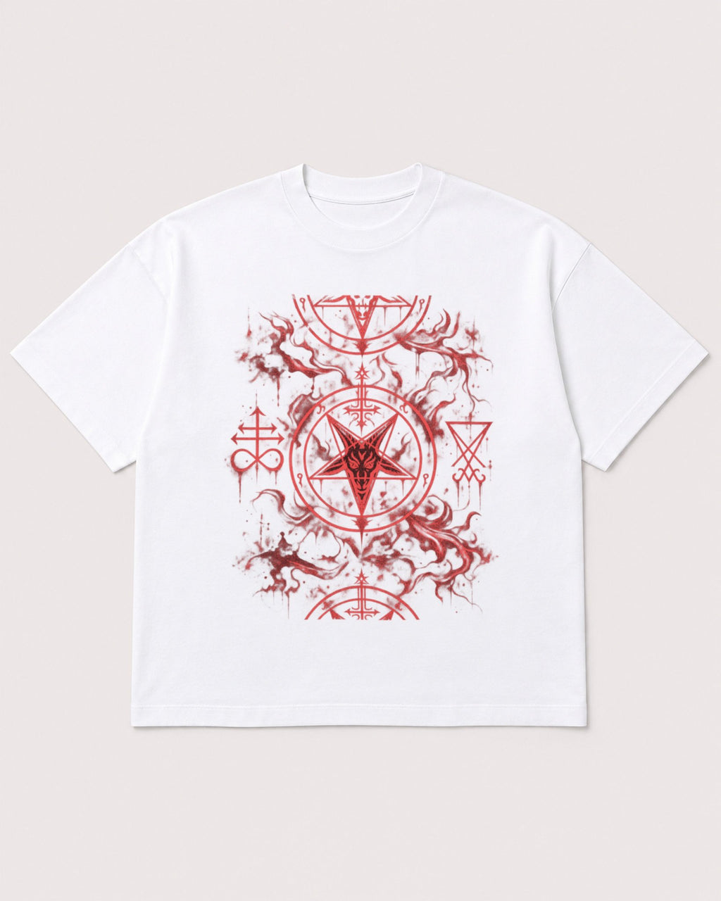 Mockup Boxy Heavyweight Tee White product