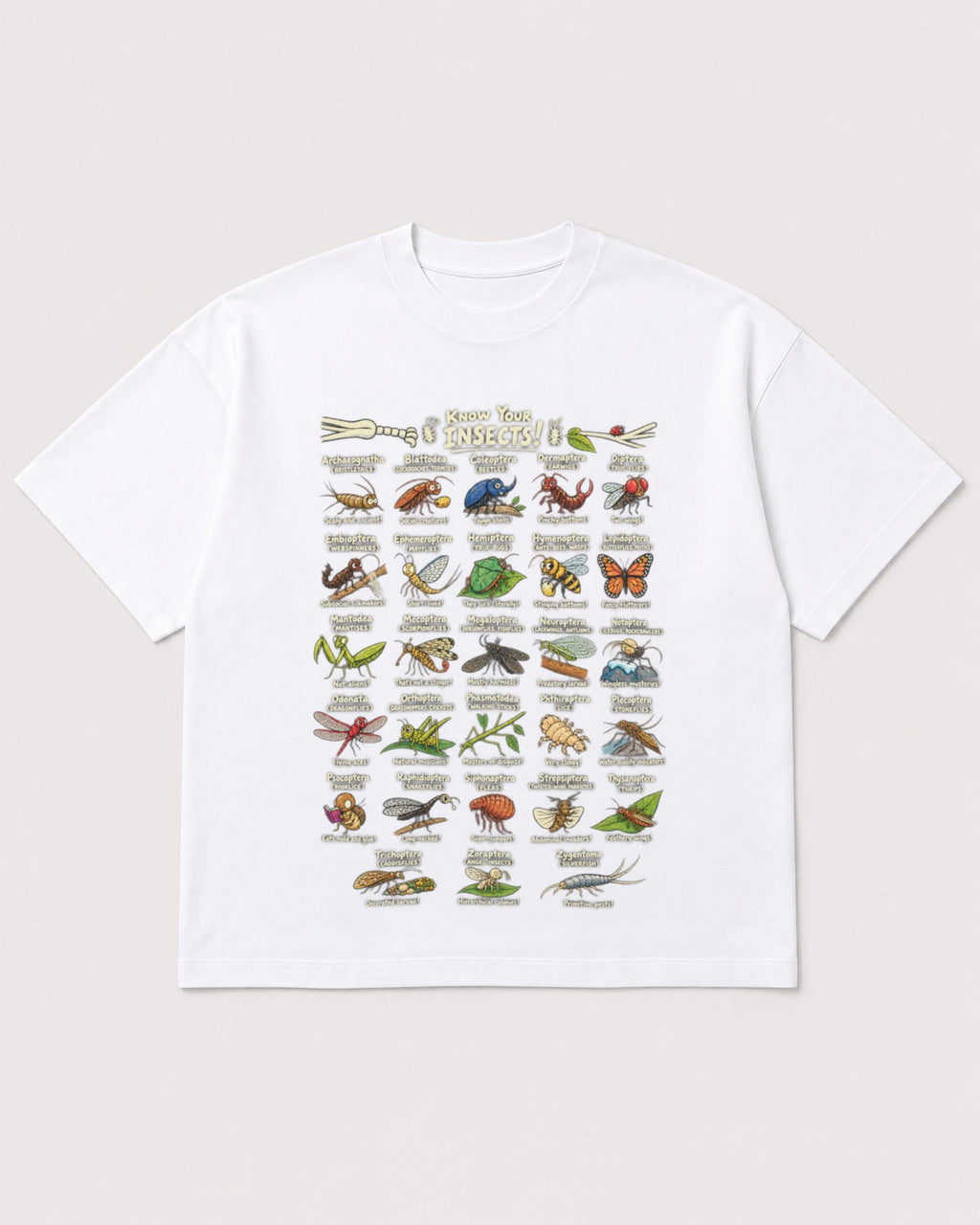 Mockup Boxy Heavyweight Tee White product