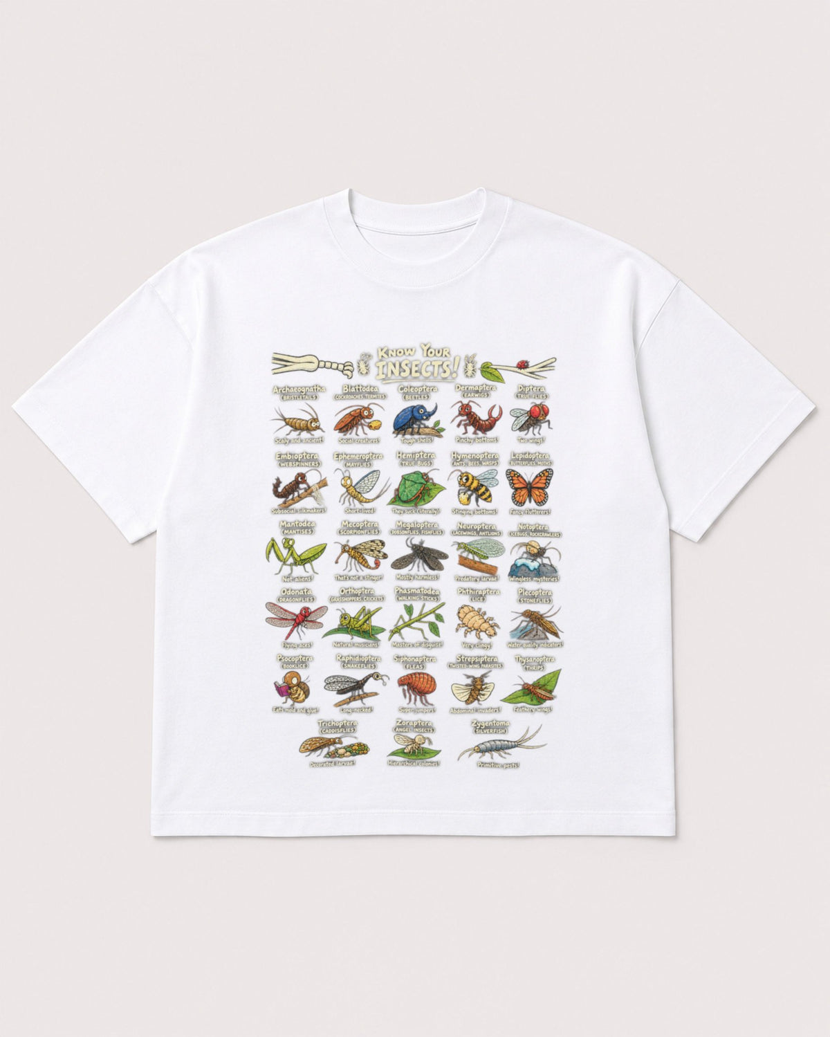 Mockup Boxy Heavyweight Tee White product