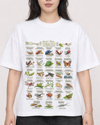 Mockup Boxy Heavyweight Tee White female close-up 13