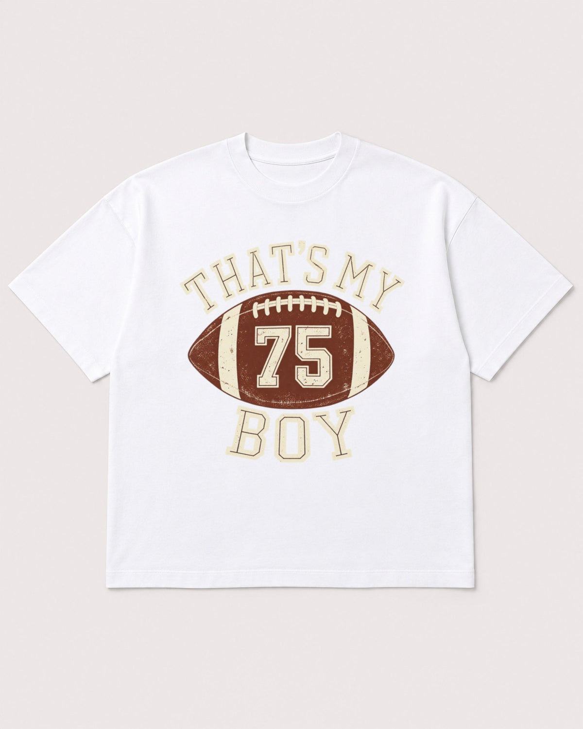 Mockup Boxy Heavyweight Tee White product