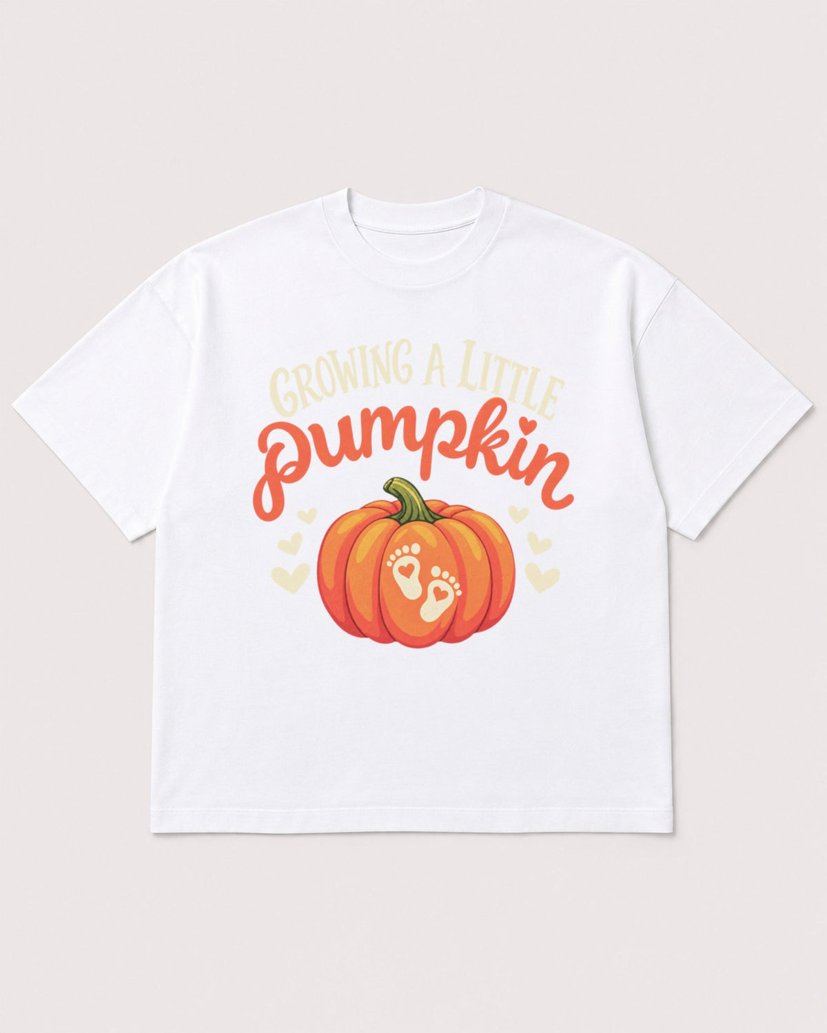 Mockup Boxy Heavyweight Tee White product