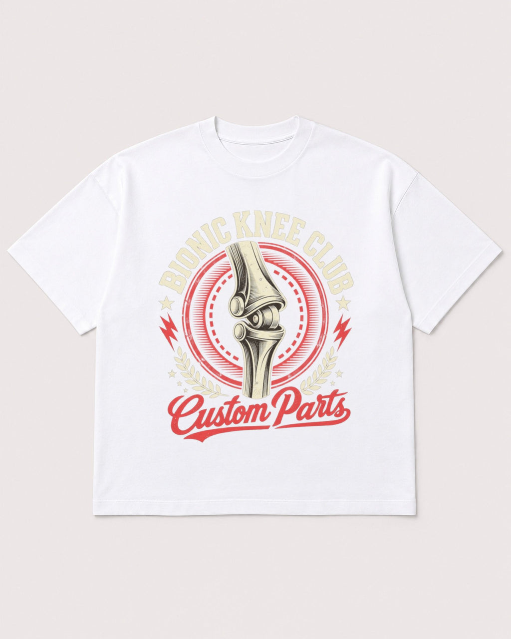 Mockup Boxy Heavyweight Tee White product