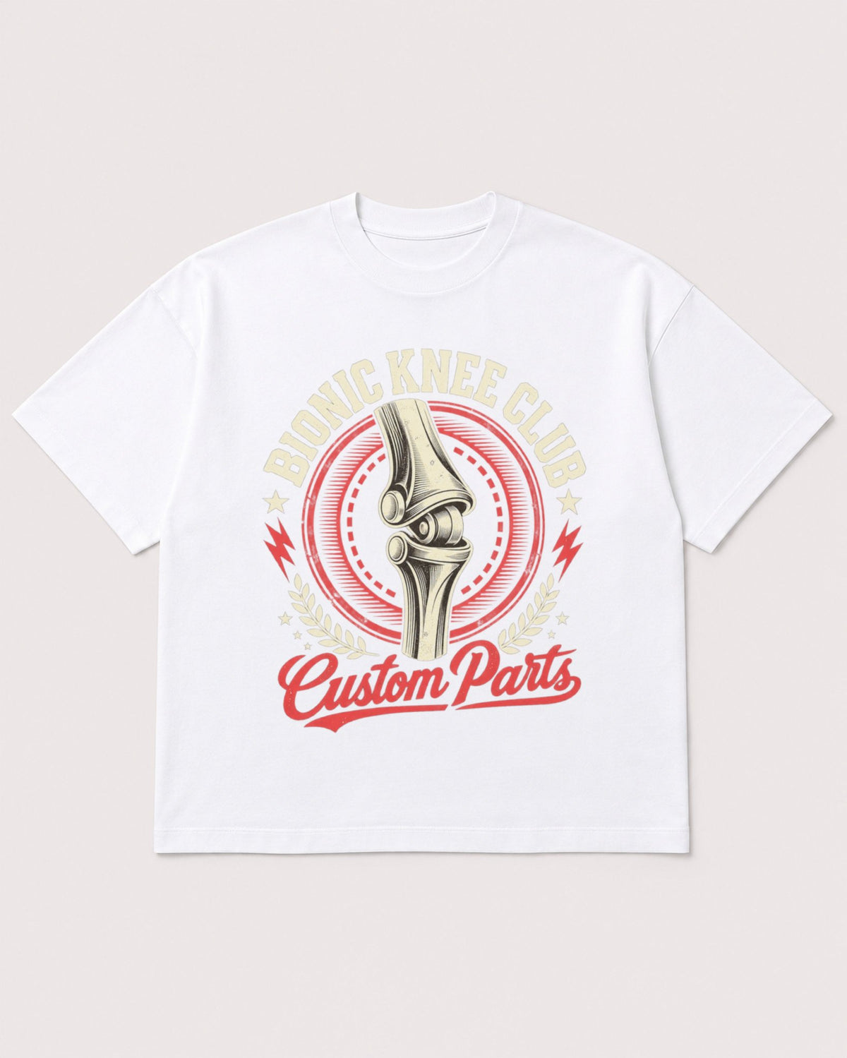 Mockup Boxy Heavyweight Tee White product