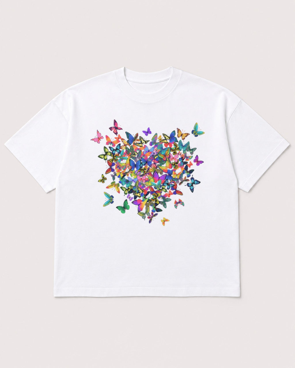 Mockup Boxy Heavyweight Tee White product