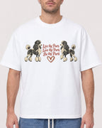 Mockup Boxy Heavyweight Tee White male close-up 08