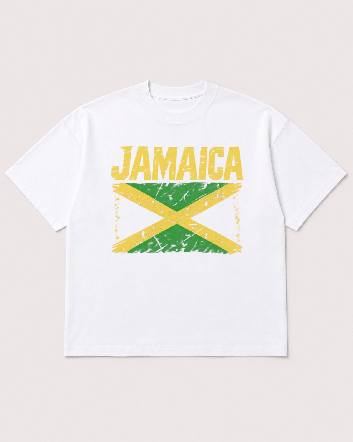 Mockup Boxy Heavyweight Tee White product