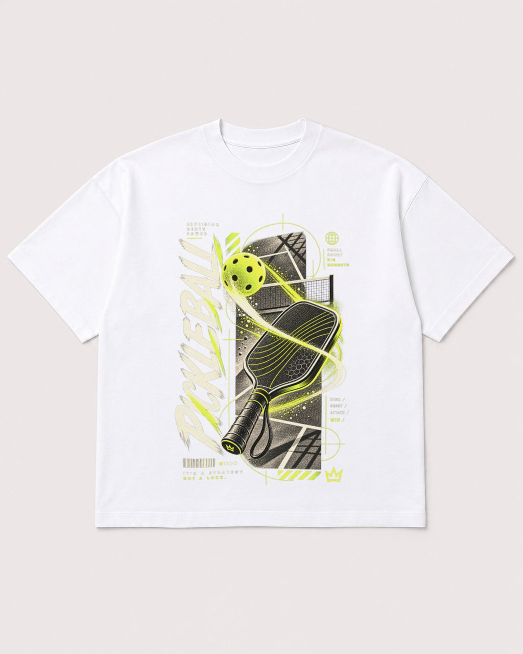Mockup Boxy Heavyweight Tee White product