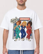 Mockup Boxy Heavyweight Tee White male close-up 08