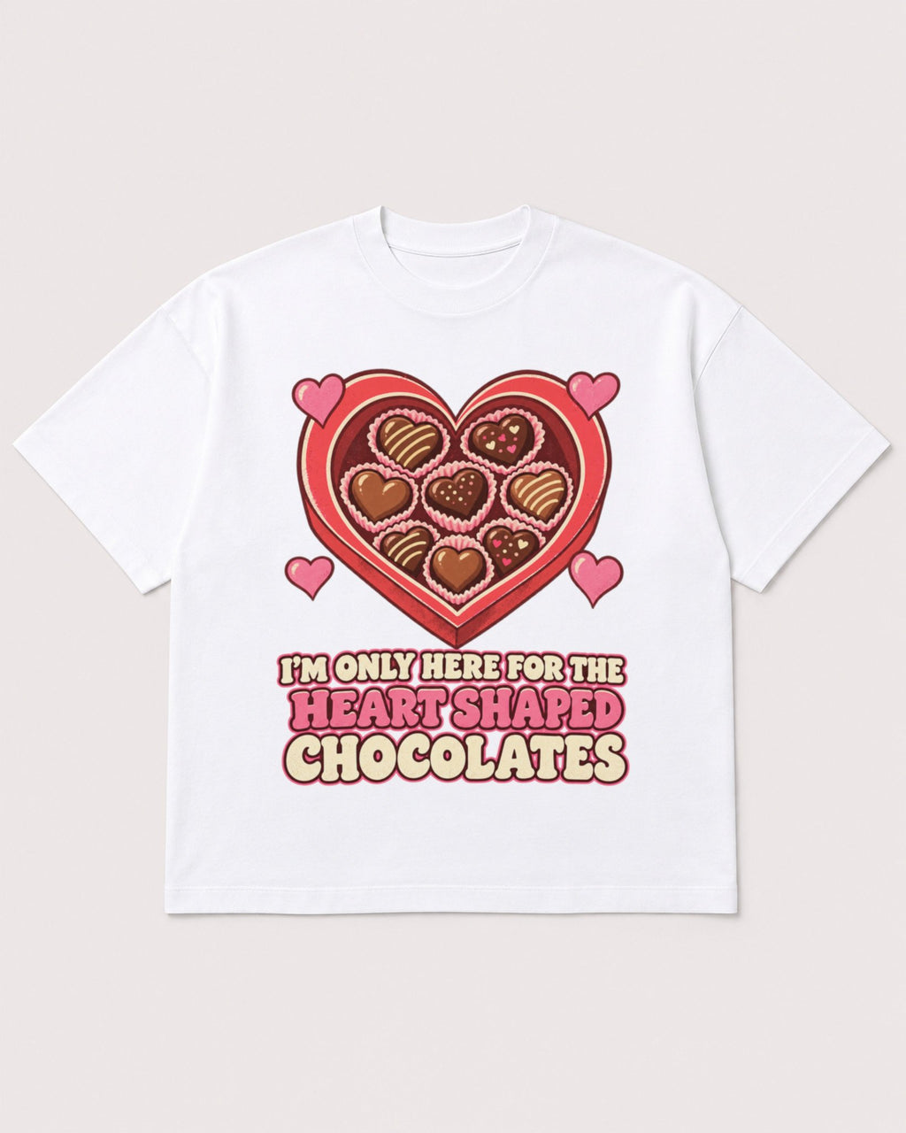 Mockup Boxy Heavyweight Tee White product