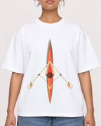 Mockup Boxy Heavyweight Tee White female close-up 20