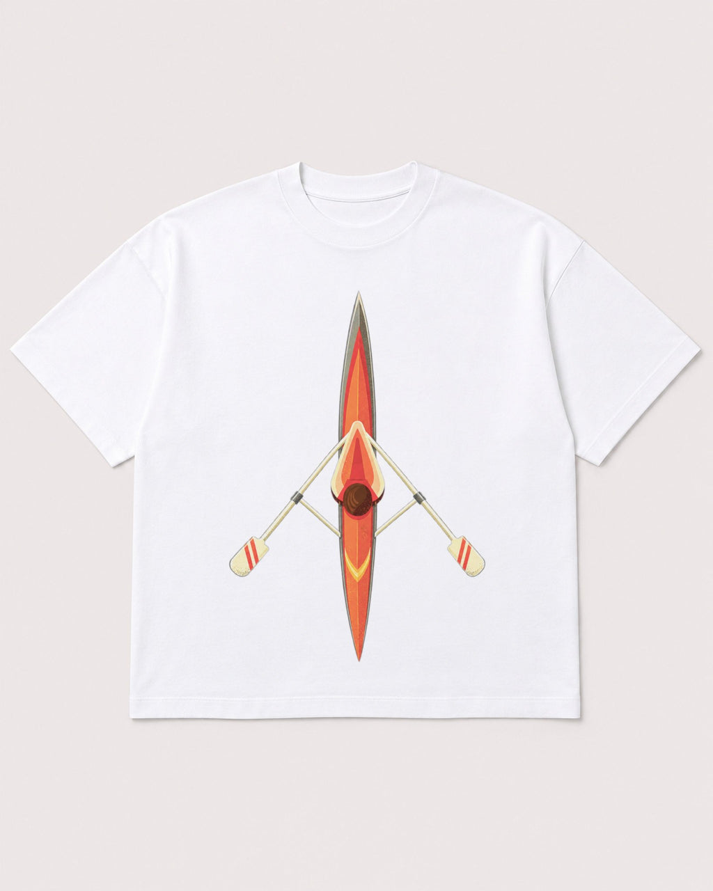 Mockup Boxy Heavyweight Tee White product