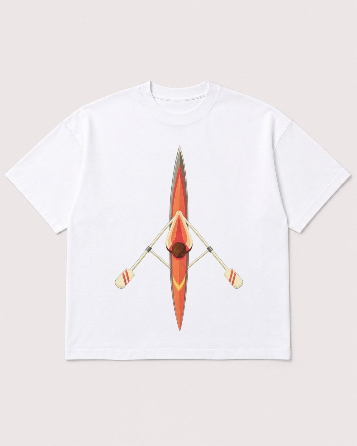 Mockup Boxy Heavyweight Tee White product